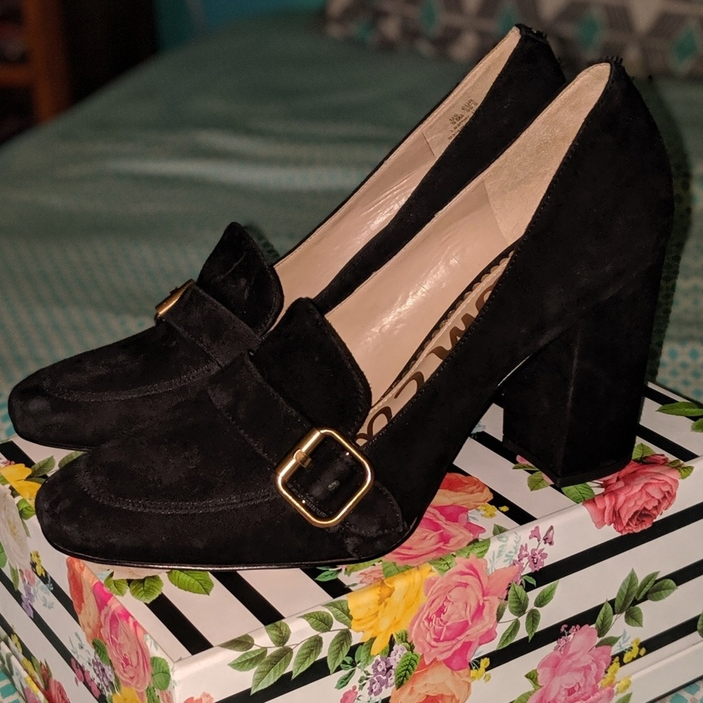 Sam Edelman Black Heels